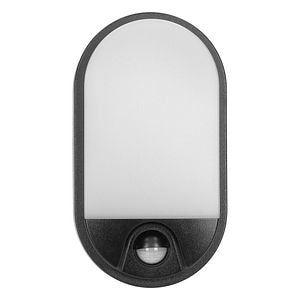 Corp Ilumimat Exterior, Senzor, Nefryt, Negru