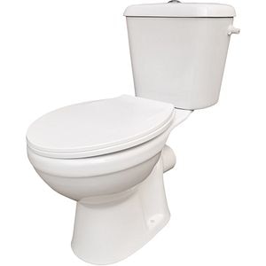 Set vas WC si rezervor TAPIA RIMLESS, montare pe pardoseala, ceramica, 8.6l, alb