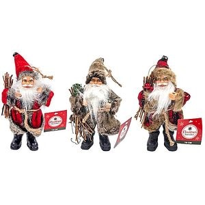 Figurina Mos Craciun, 10x6x18 cm