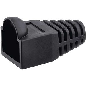 Protectie conector Mufa retea EMOS RJ45, negru