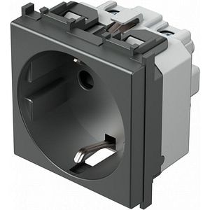 Priza TEM Schuko+KS2P+E, 16A, 250V