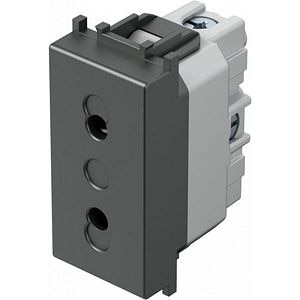 Priza TEM EURO+KS2P, 10A, 250V, 1M