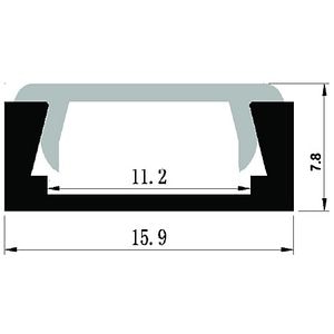 Profil Banda Led U Colt 1M