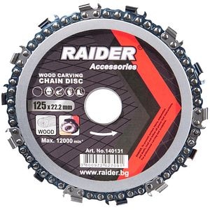 Disc RAIDER, lant, 125x22.2mm