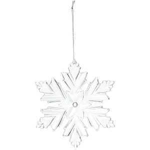 Decoratiune brad fulg de zapada, 13x1