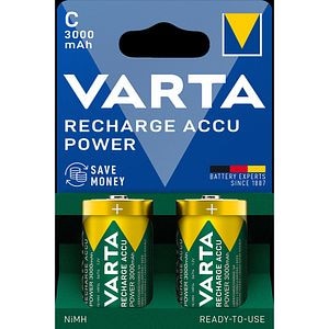 Acumulatori VARTA C, HR14, Ni-Mh, 3000mAh, 2 bucati