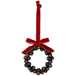 Decoratiune brad coronita din clopotei, 7x2 cm