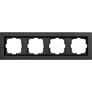 Rama OVIVO Quantum, 4posturi, negru