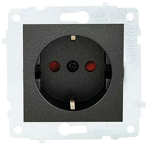 Priza OVIVO OV00800, incastrat, interior, 16A, IP20, negru