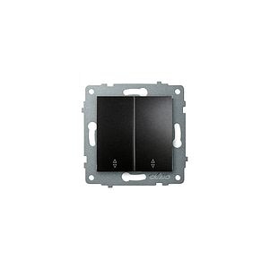 Comutator Cap Scara ST Quantum Negru Mecanism