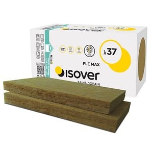 Vata minerala bazaltica ISOVER PLE MAX 50, 100 x 60 x 5 cm, 7.2 mp