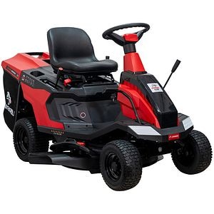 Tractoras de tuns iarba RURIS Zimbru 550, Benzina, 9.5CP, latime taiere 65 cm, negru,rosu