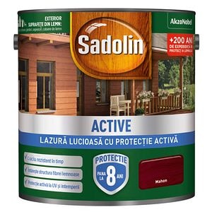 Lazura lucioasa, mahon, 2.5L  Sadolin