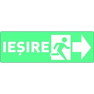 Indicator Sageata Iesire Dreapta, 30x10cm