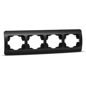 Rama ELBI, 4 module, IP20, negru