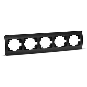 Rama ELBI, 5 module, IP20, negru