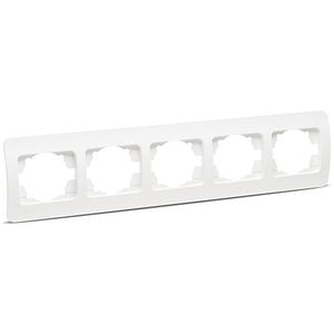 Rama ELBI, 5 module, IP20, alb