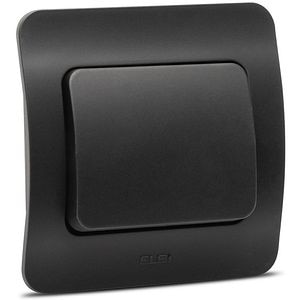 Intrerupator standard ELBI, 1 modul, IP20, negru