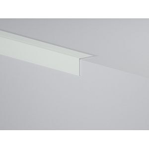 CORNIER PVC ALB 10X10MM 1M