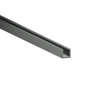 PROFIL U ALU BRUT 8X8X1MM 1M