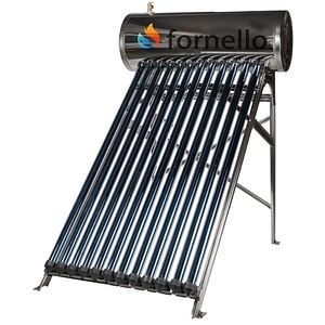 Panou solar presurizat FORNELLO, 12 tuburi, volum rezervor 109l