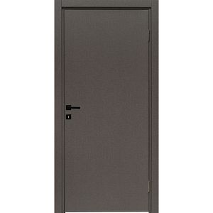 Usa interior Karpat, fara geam, reversibila, MDF, 68 x 207 cm, gri inchis