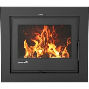 Focar semineu combustibil solid REECOMER 5949221374451, 16Kw, negru