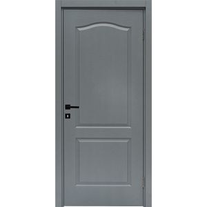 Usa interior Ana, fara geam, reversibila, HDF, 78 x 207 cm, gri