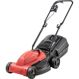 Masina de tuns iarba PERFORMANCE POWER, 1500W, 36 cm, 5 trepte taiere, cos 40 l, negru-rosu