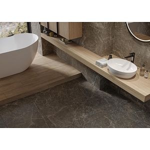 Gresie Cersanit Imperiale Stone, maro, interior/exterior, 120 x 60 cm, 1.43 mp/cutie, PEI 3