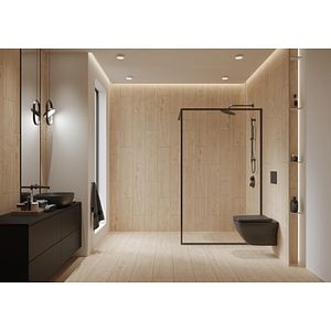 Gresie Cersanit Laren Wood, bej, interior/exterior, 89 x 22 cm, 0.97 mp/cutie, PEI 4