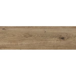 Gresie interior/exterior Cersanit Forwood, maro, 60 x 18.5 cm, 1 mp/cutie, PEI 3