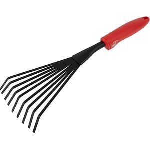 Mini grebla dreapta FORGE STEEL, otel, rosu-negru