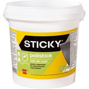 Chit de cutit STICKY lemn, alb, 5Kg