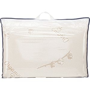Perna Memory HOME STILL, tricot organic si spuma cu memorie, 40 x 70 cm, bej