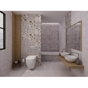 Gresie Interior, Gri, 61 x 61 cm, suprafata 1,86 mp, PEI 3  Syros