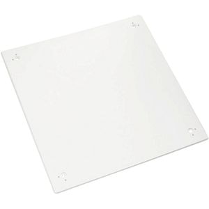 Capac patrat BLASS ELEKTRO, doze 80x80mm, alb