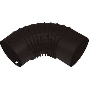 Cot evacuare fum 90 grade Evotools, D 120 mm, 0.4 mm, negru