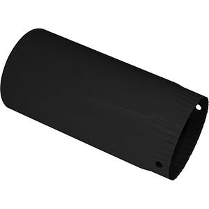 Burlan evacuare Evotools, L 50 cm, D 120 mm, 0.4 mm, negru