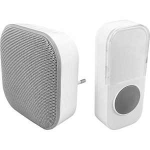 Sonerie wireless COMMEL, 36 melodii, 150m, alb