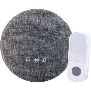 Sonerie wireless COMMEL COM-411-112, 38 melodii, 200m, gri