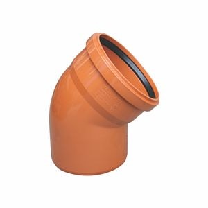 Curba canal PVC Valplast, 30 grade, D110 mm