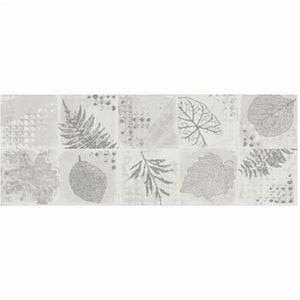 Faianta decor KAI Infinity Matrix, gri, 20 x 50 cm, 9.5 mm, 1 mp/cutie