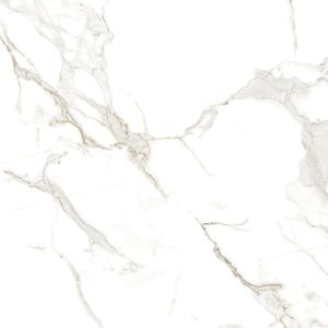 Gresie interior/exterior Marmara, alb, portelanata, 60 x 60 cm, 1.8 mp/cutie, PEI 4