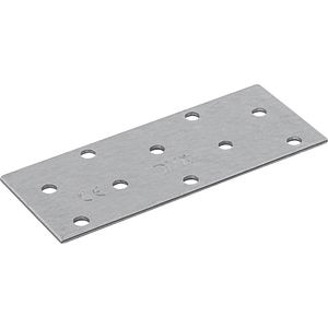 Placa perforata DMX 4402, otel, 100 x 40 x 2 mm