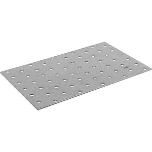 Placa perforata DMX 4418, otel, 200 x 120 x 2 mm