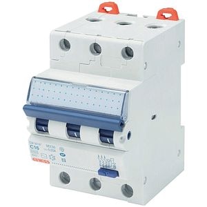 Siguranta automata GEWISS GW94050, tripolara, 32A, curba C, IP20, gri