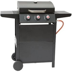 Gratar gaz LANDMANN, 3 zone de gatit, 106 x 100 x 50 cm, negru