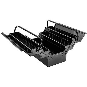 Cutie pentru unelte TOPEX 43 x 20 x 22.1 cm, metal, negru