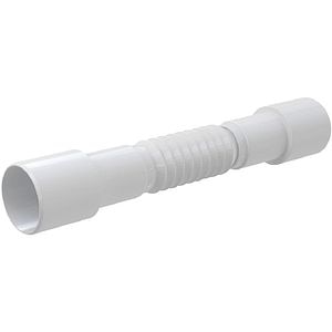 Teava flexibila 40/50 x 50/40 mm, polipropilena, alb